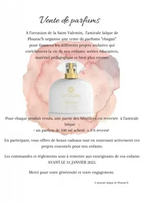 Vente parfums